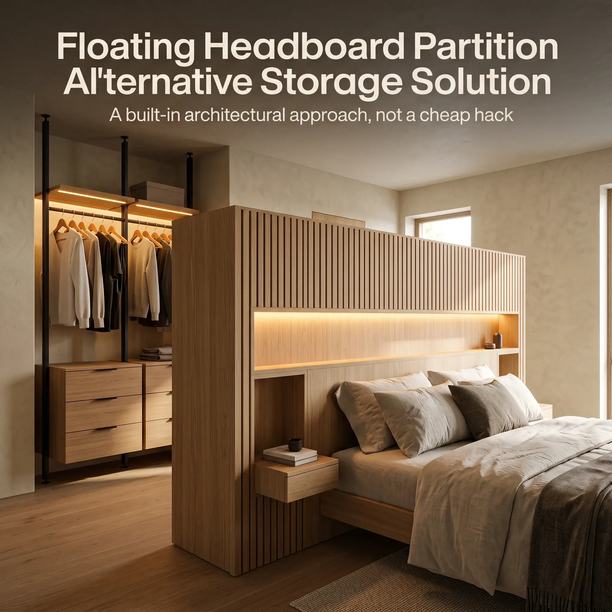 7 No-Closet Bedroom Ideas That Feel Designed, Not Decorated
