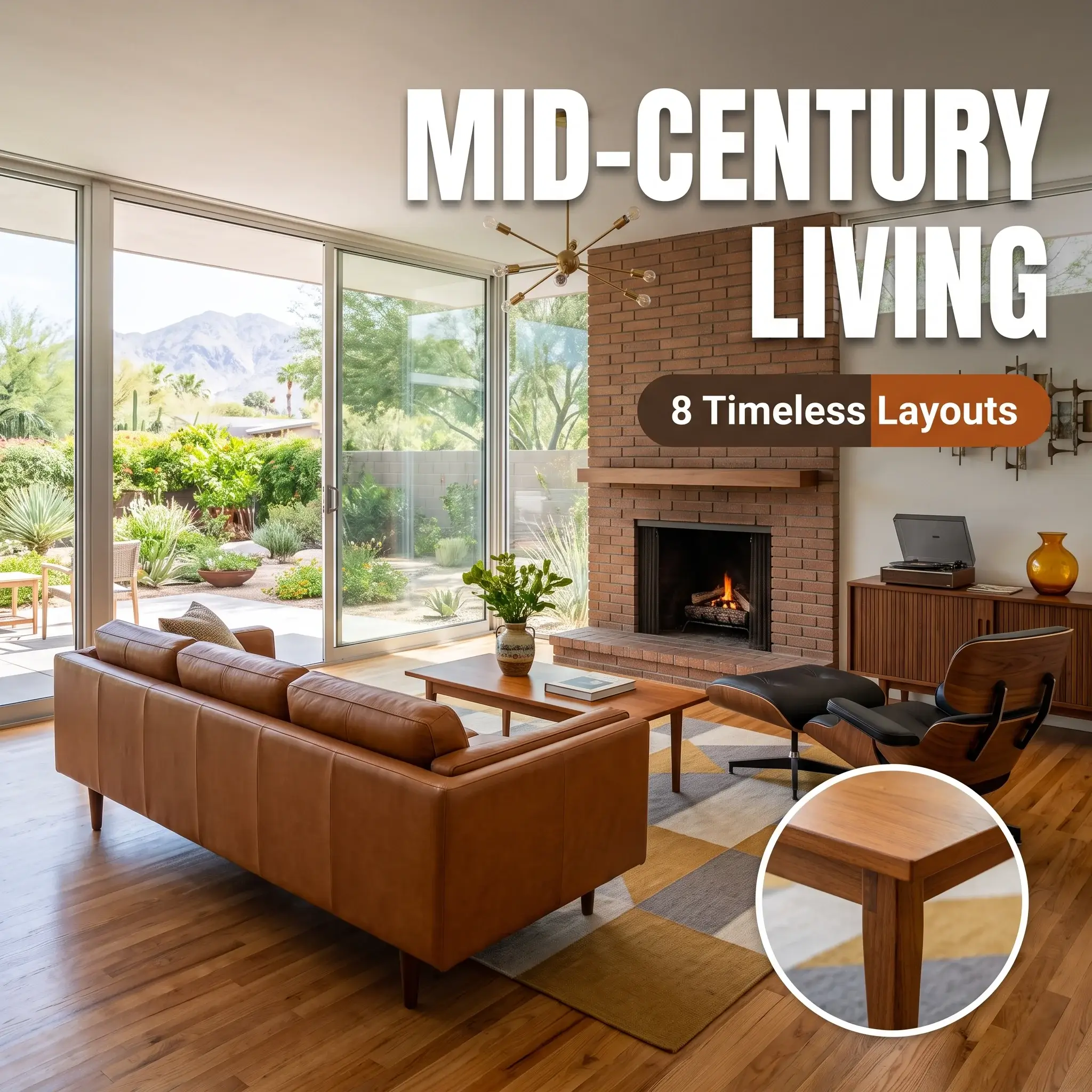 8 Mid-Century Modern Living Room Ideas Authentic Layouts for Everyday Living