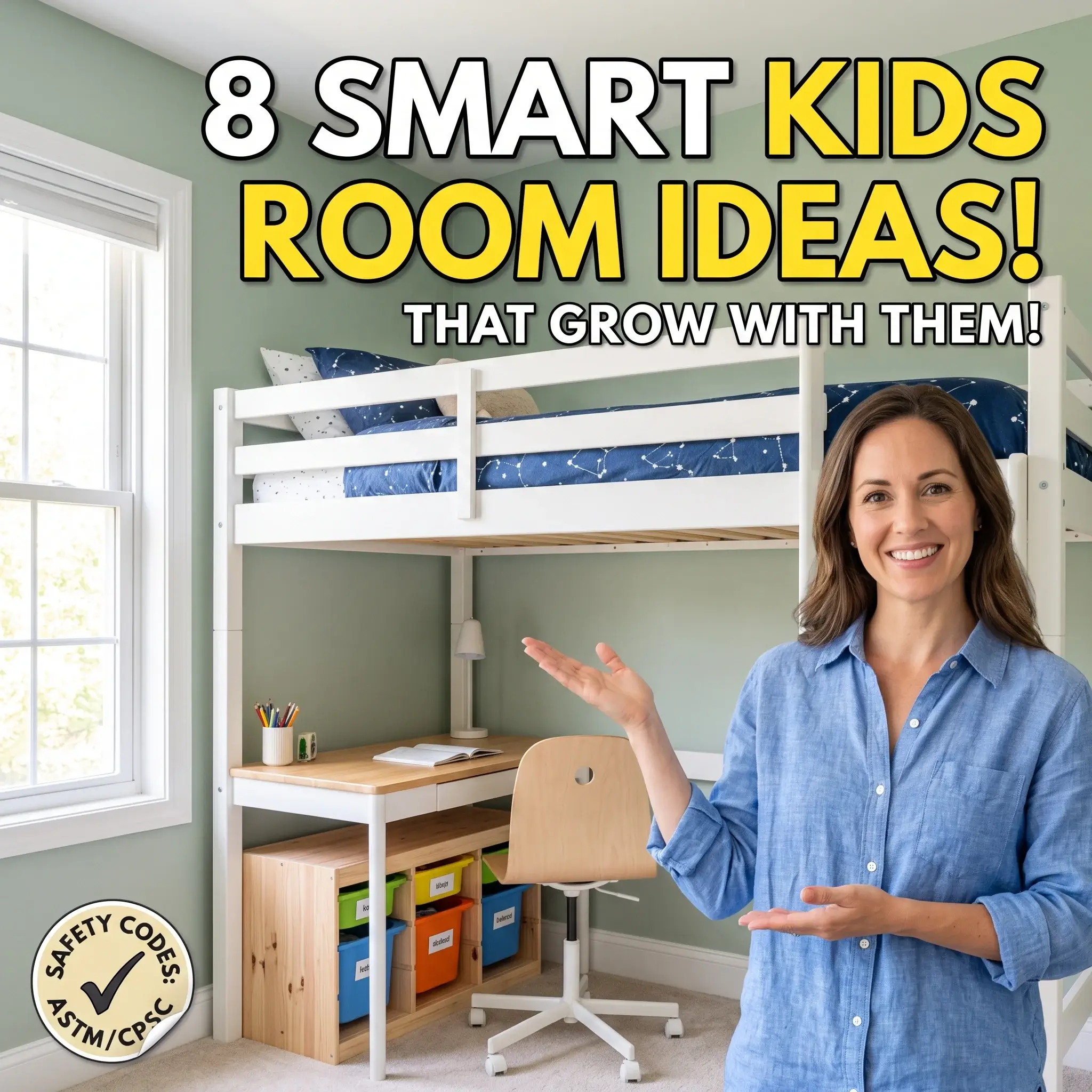 8 Practical Kids Bedroom Ideas Built for Sleep, Study, and Play