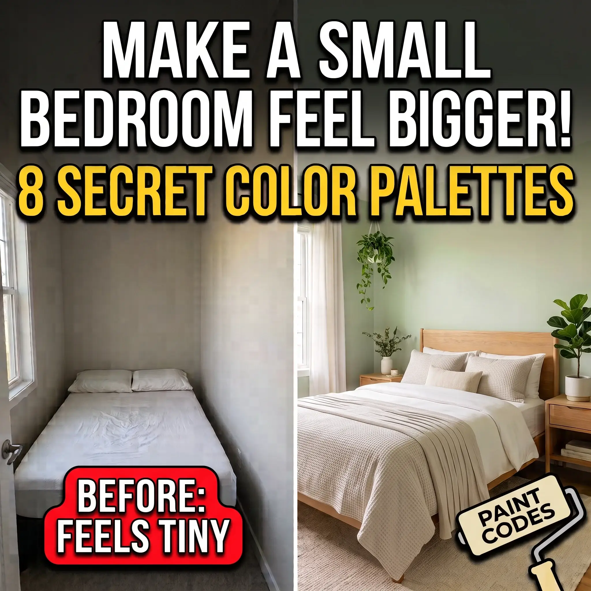 8 Small Bedroom Color Palettes That Make Tiny Spaces Feel Expansive