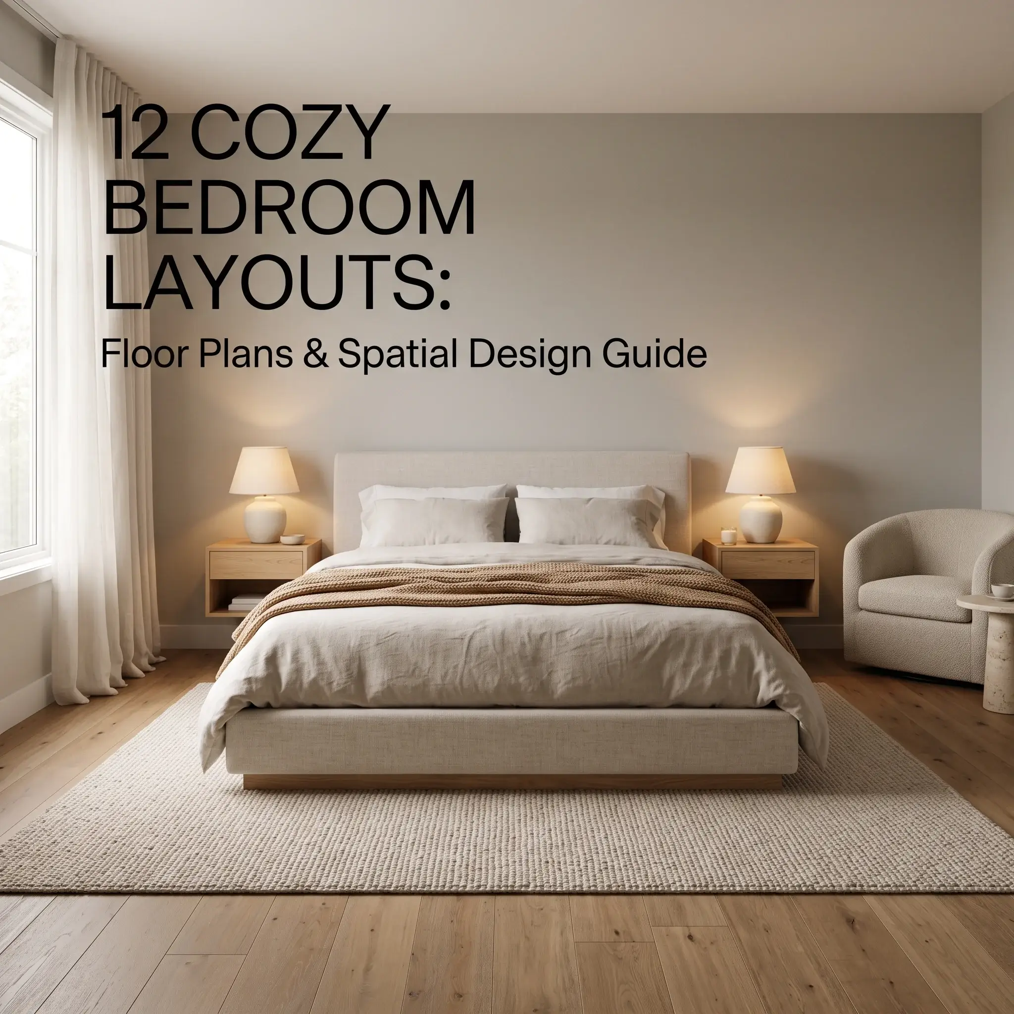 Cozy Bedroom Layouts Practical Floor Plans for Warm, Restful Spaces