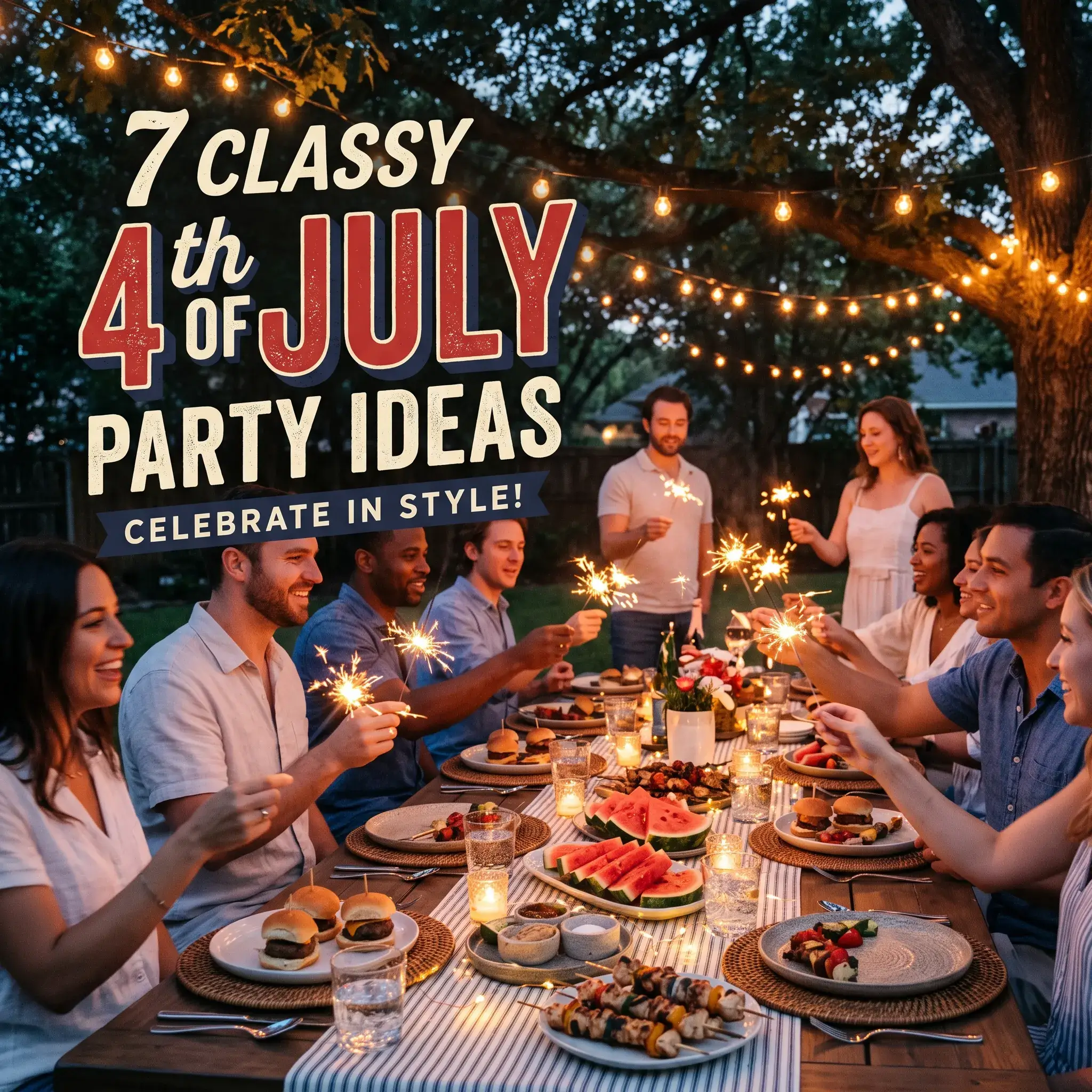 4th of July Party Ideas How to Celebrate Independence Day in Style