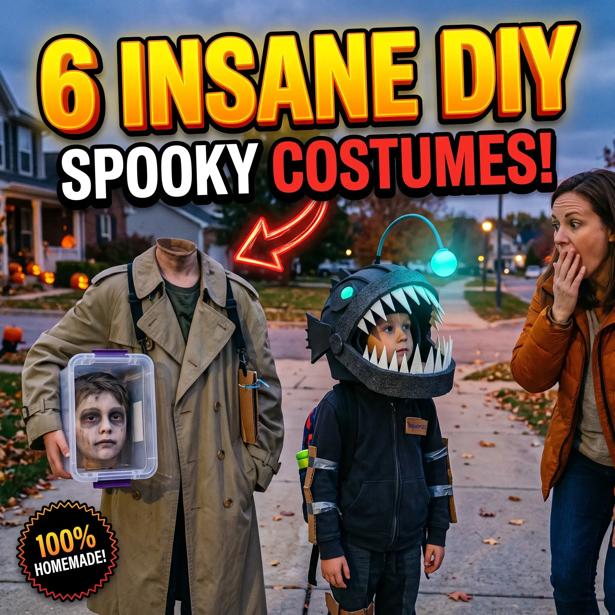 6 Creative and Spooky DIY Halloween Costumes for Kids (Built for Real Trick-or-Treating)