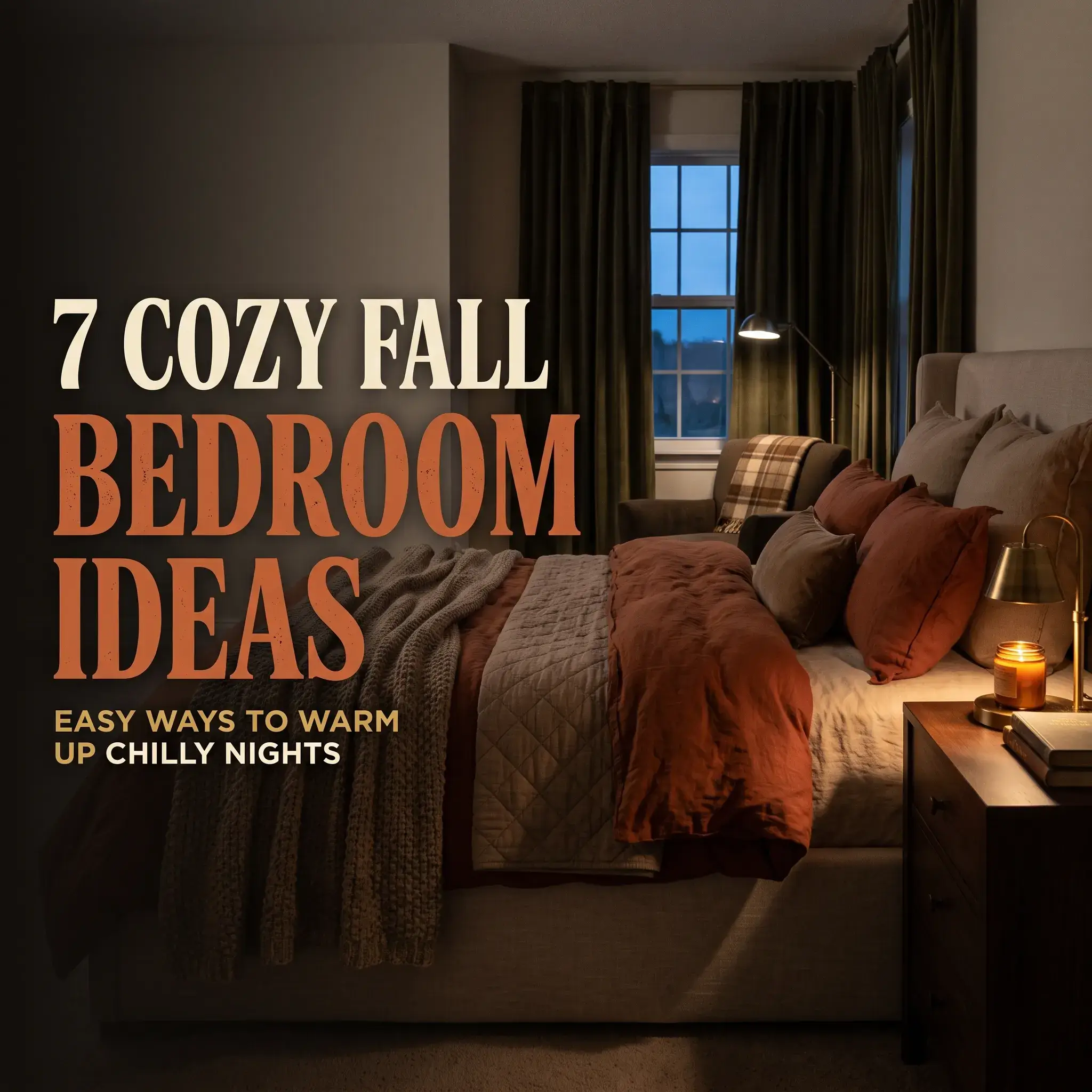 7 Cozy Fall Bedroom Decor Ideas to Warm Up Chilly Autumn Nights
