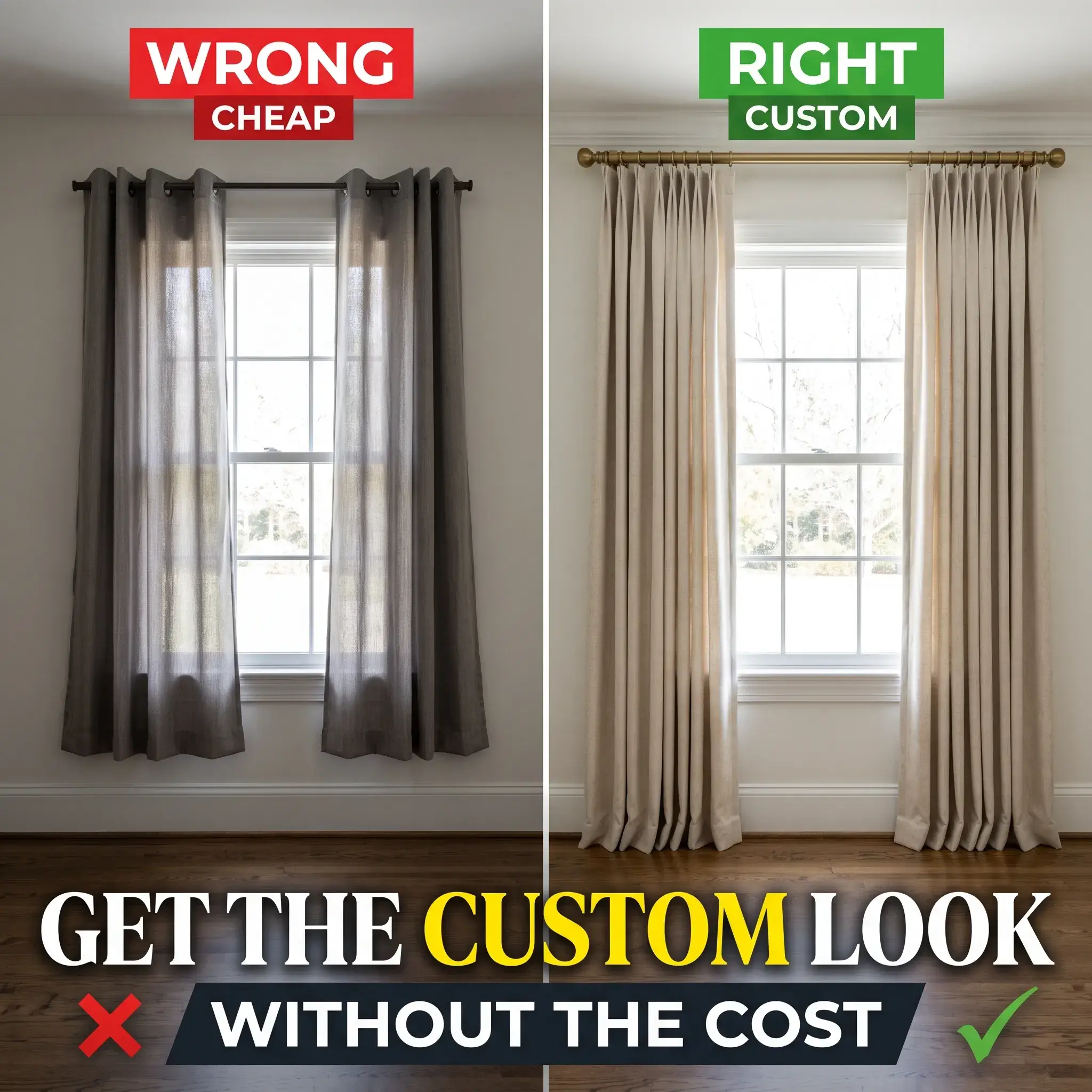 7 Curtains That Make a Room Look Finished Without Custom Drapes