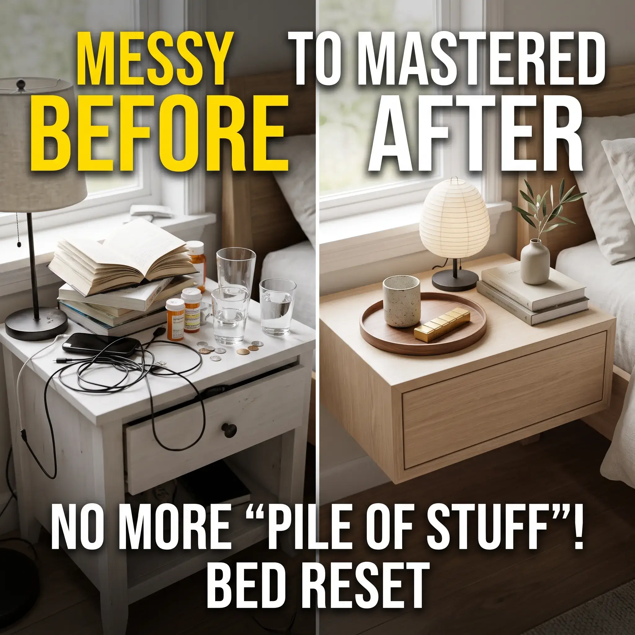 7 Nightstand Setups That Do Not Look Like a Pile of Stuff