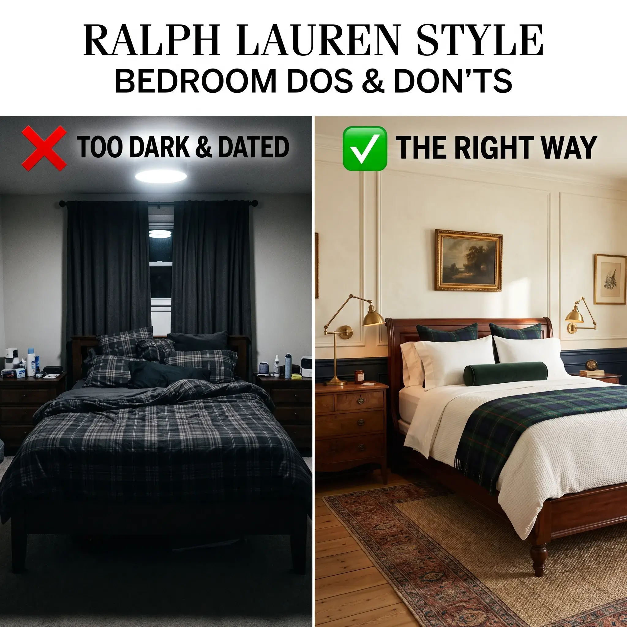 7 Ralph Lauren Bedroom Ideas How to Style a Timeless Heritage Space