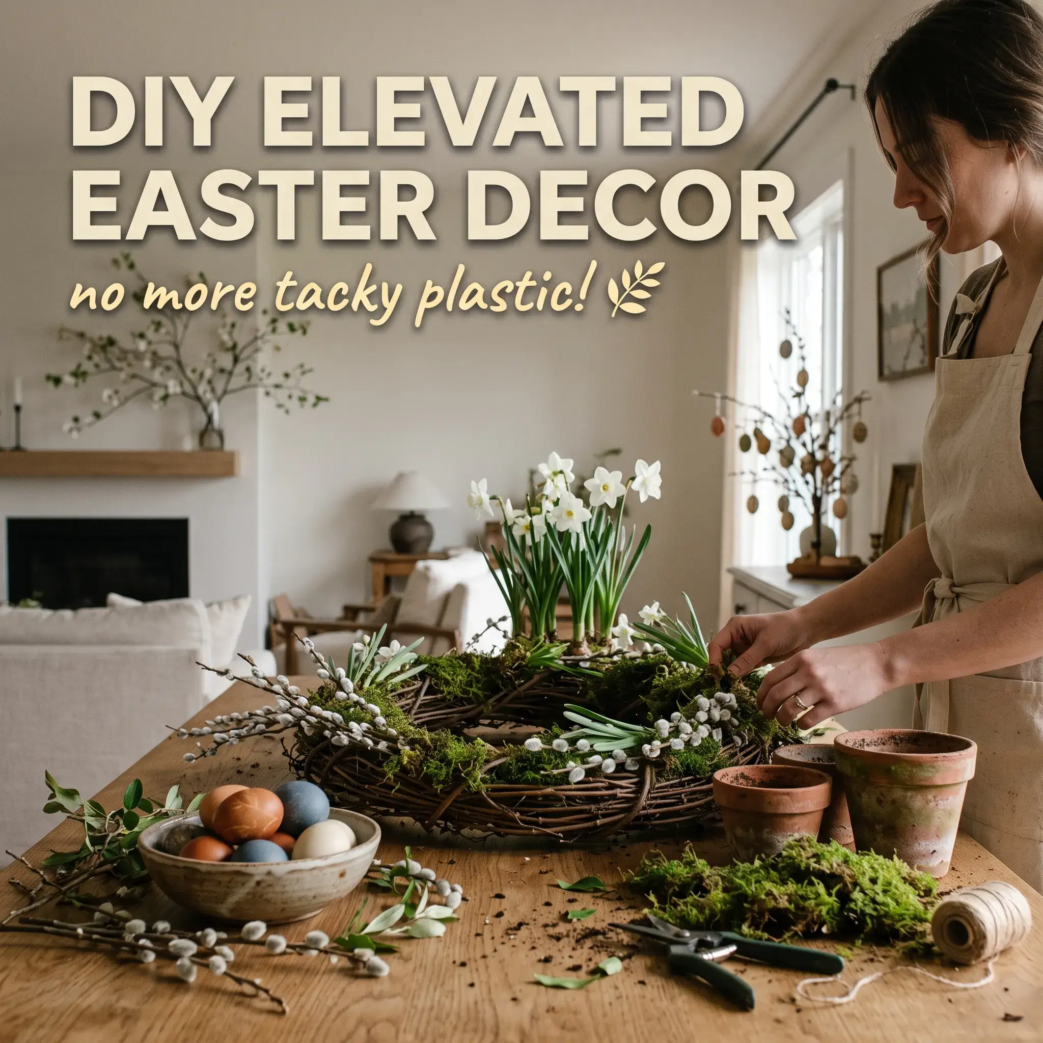 7 Sophisticated DIY Easter Decorations That Will Elevate Your Entire Home
