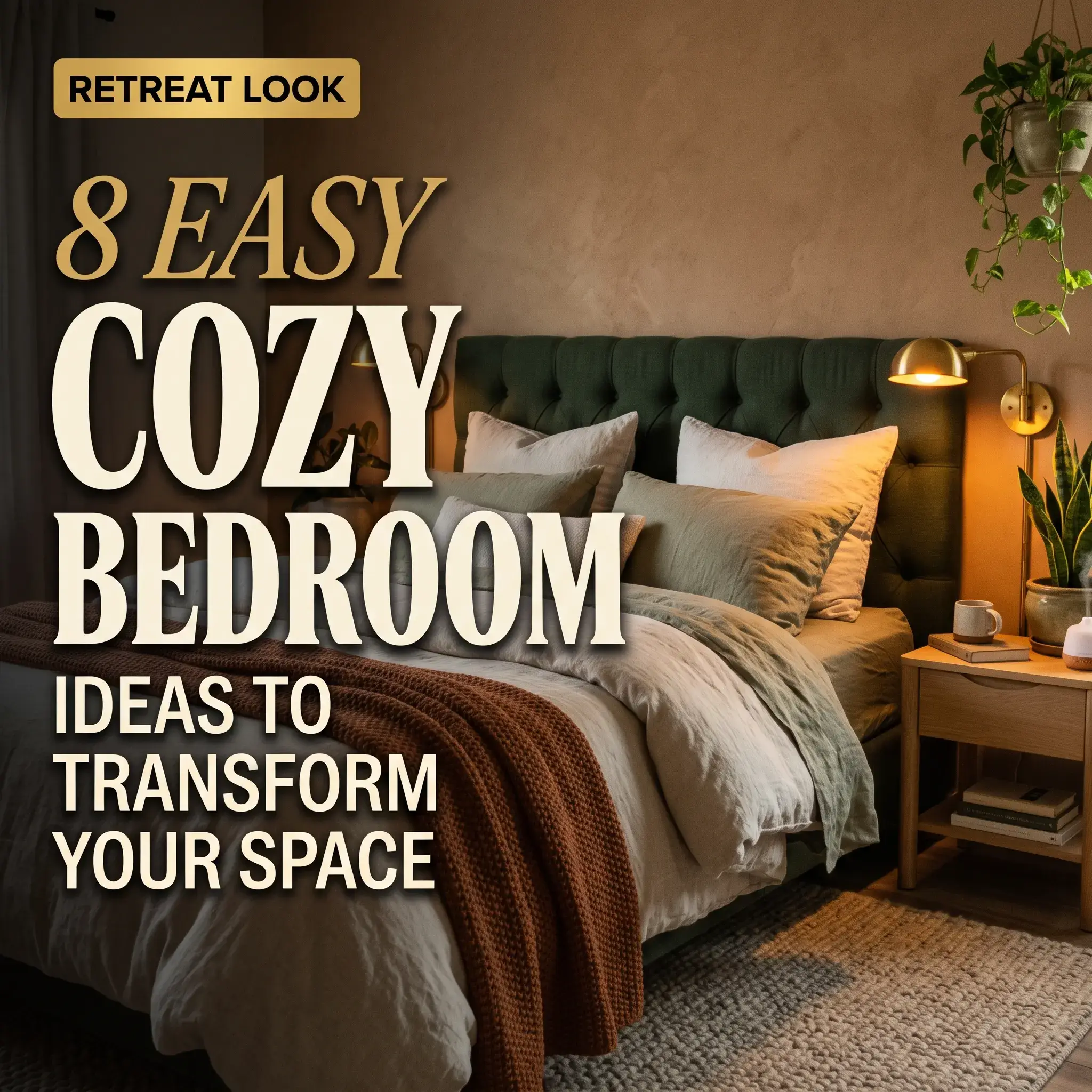 8 Cozy Bedroom Ideas for a Stunning and Comfy Retreat