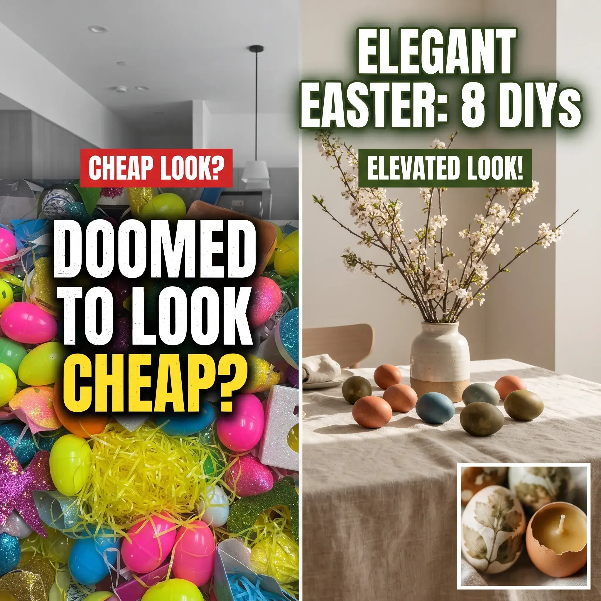 8 Non-Tacky DIY Easter Decorations That Actually Look High-End
