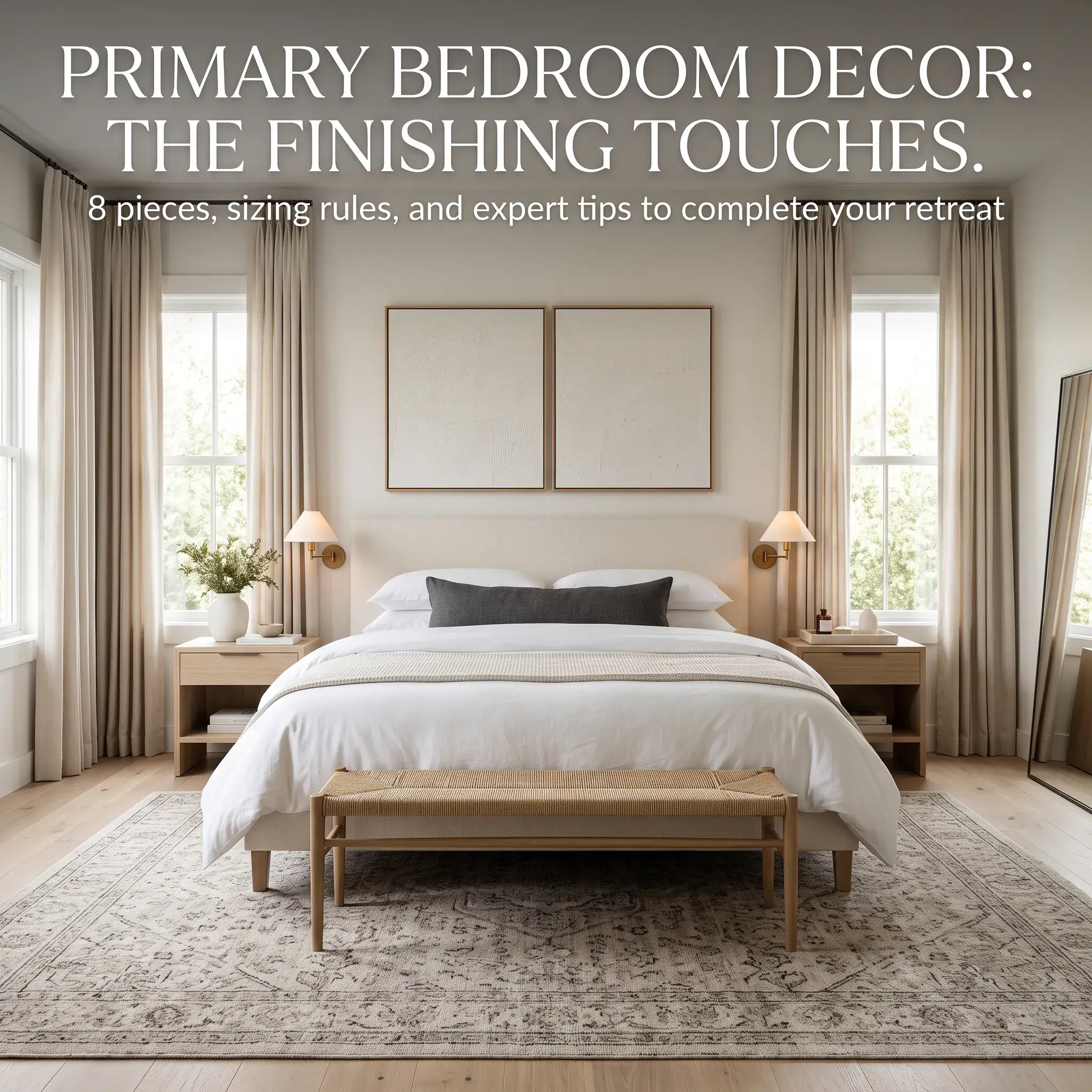 8 Primary Bedroom Decor Pieces That Make the Room Feel Finished