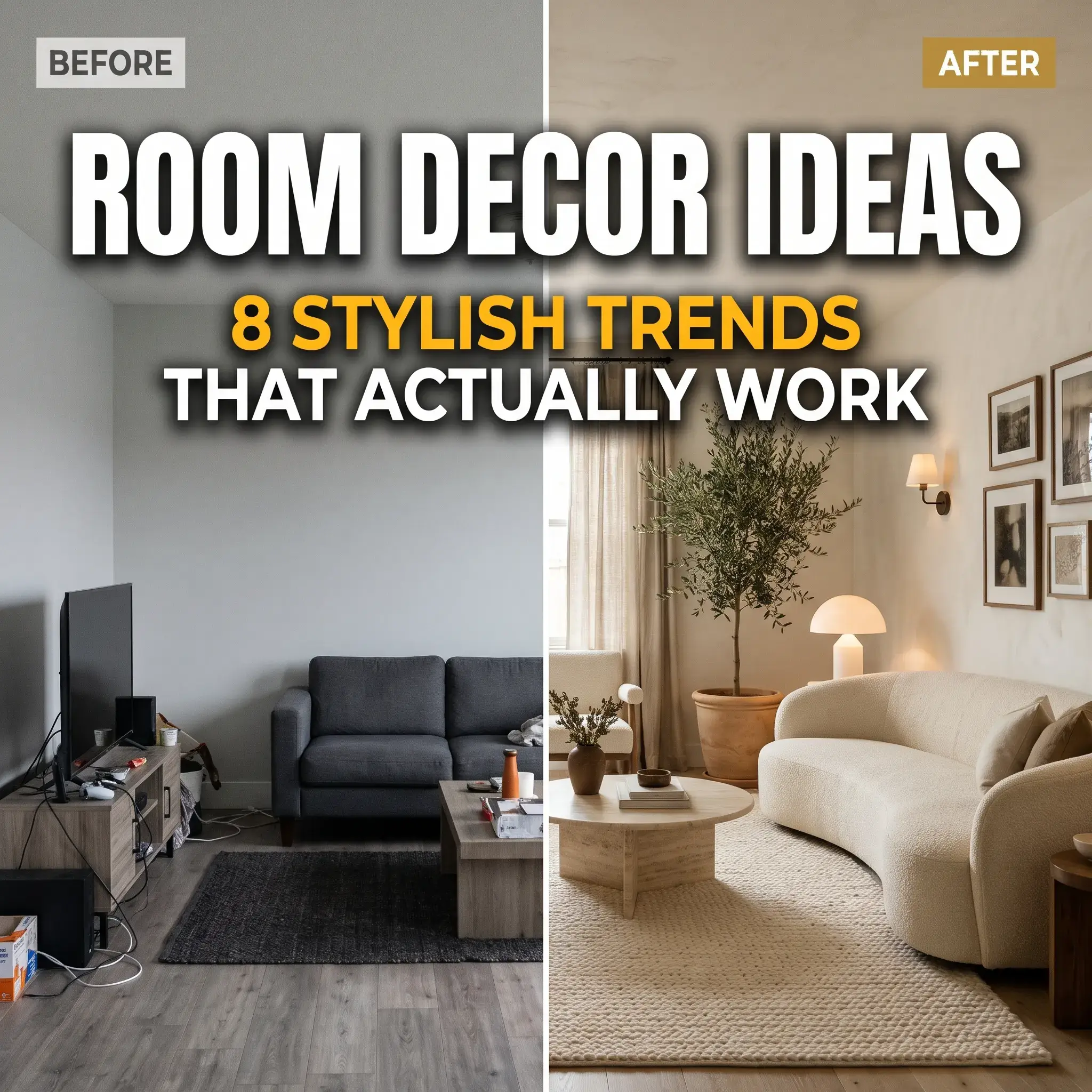 8 Room Decor Ideas Modern Styling Rules and Practical Designs for Every Home