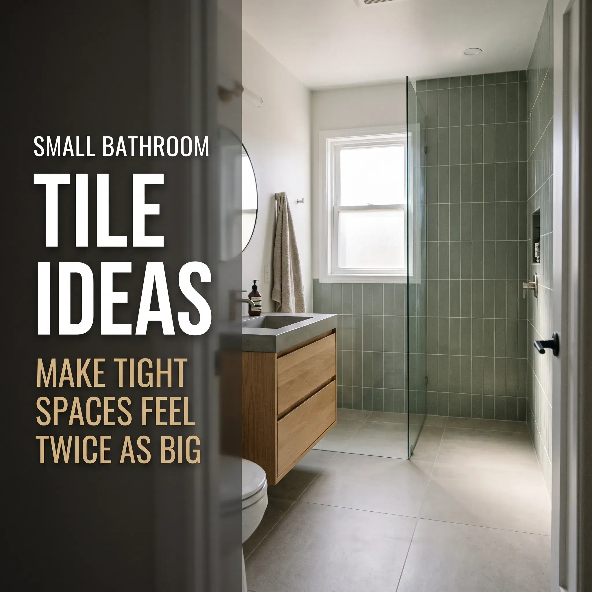 8 Small Bathroom Tile Ideas How to Make Tight Spaces Look Twice as Big