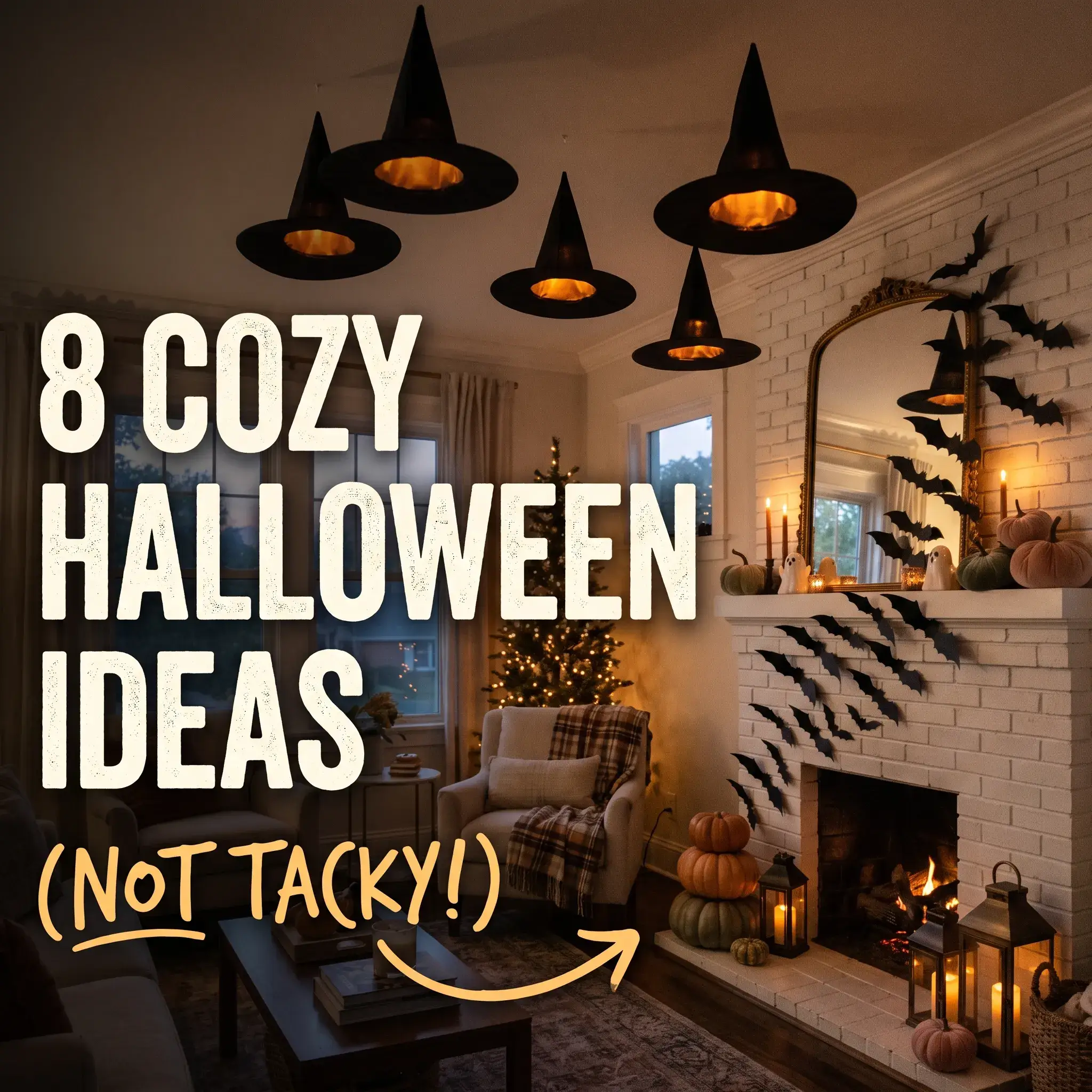 8 Whimsical Halloween Decor Ideas That Look Cozy, Not Tacky