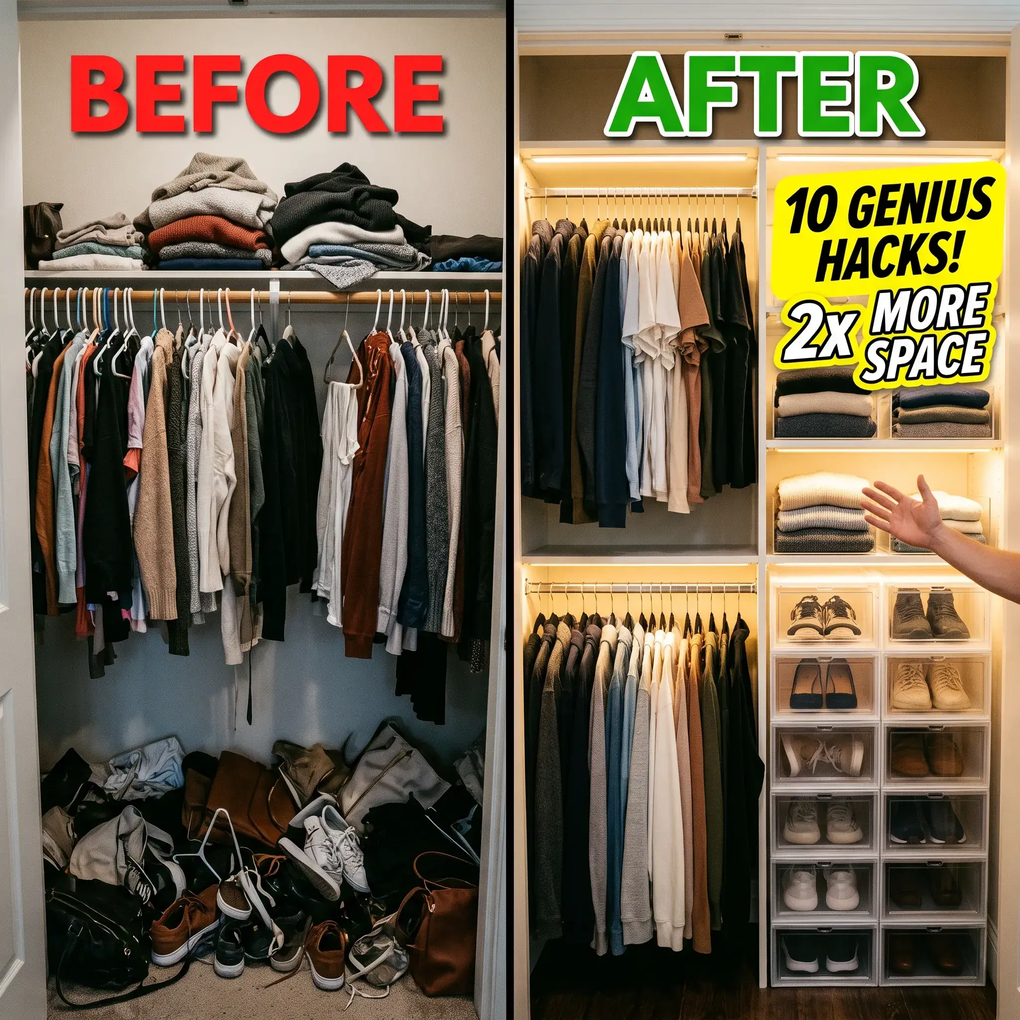 Closet Storage 10 Genius Ideas for an Organized Home