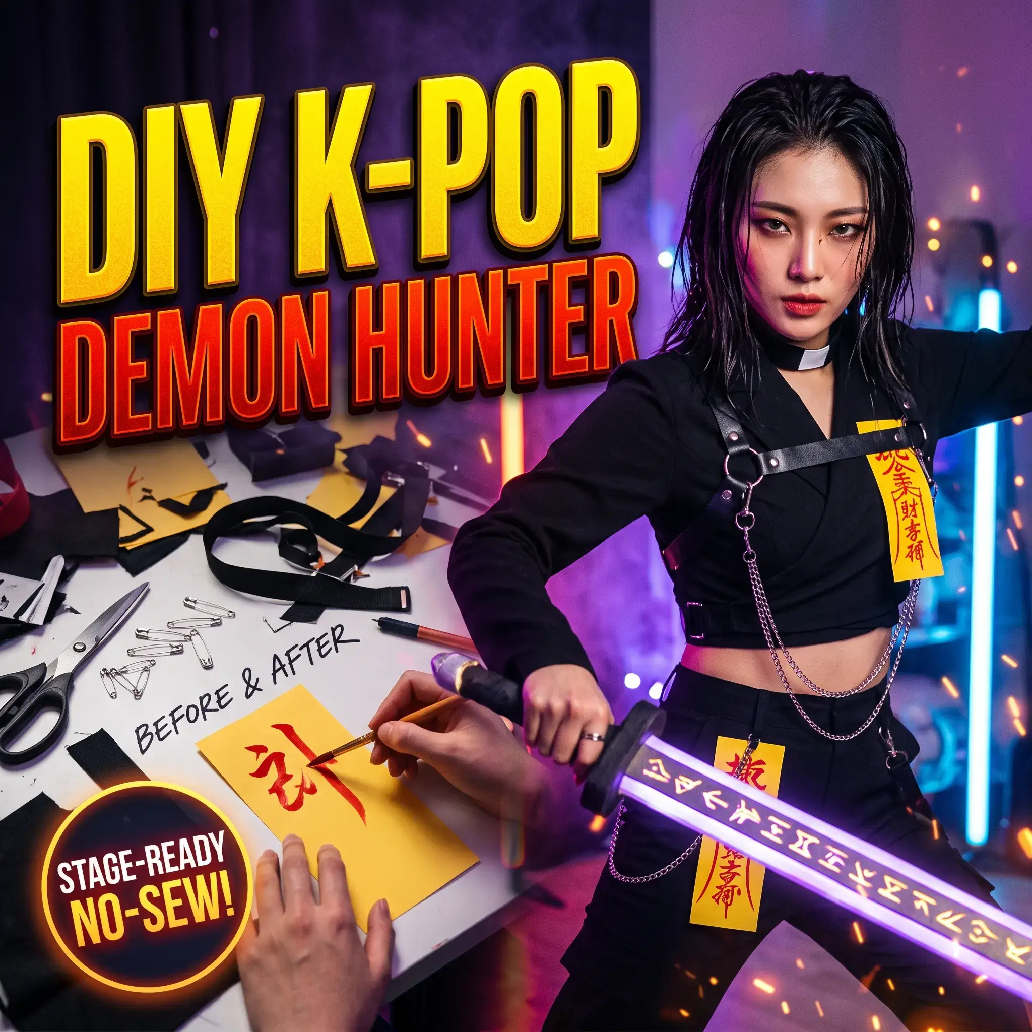 DIY K-Pop Demon Hunter Costume 7 Stage-Ready Outfit Ideas and Complete Build Guide