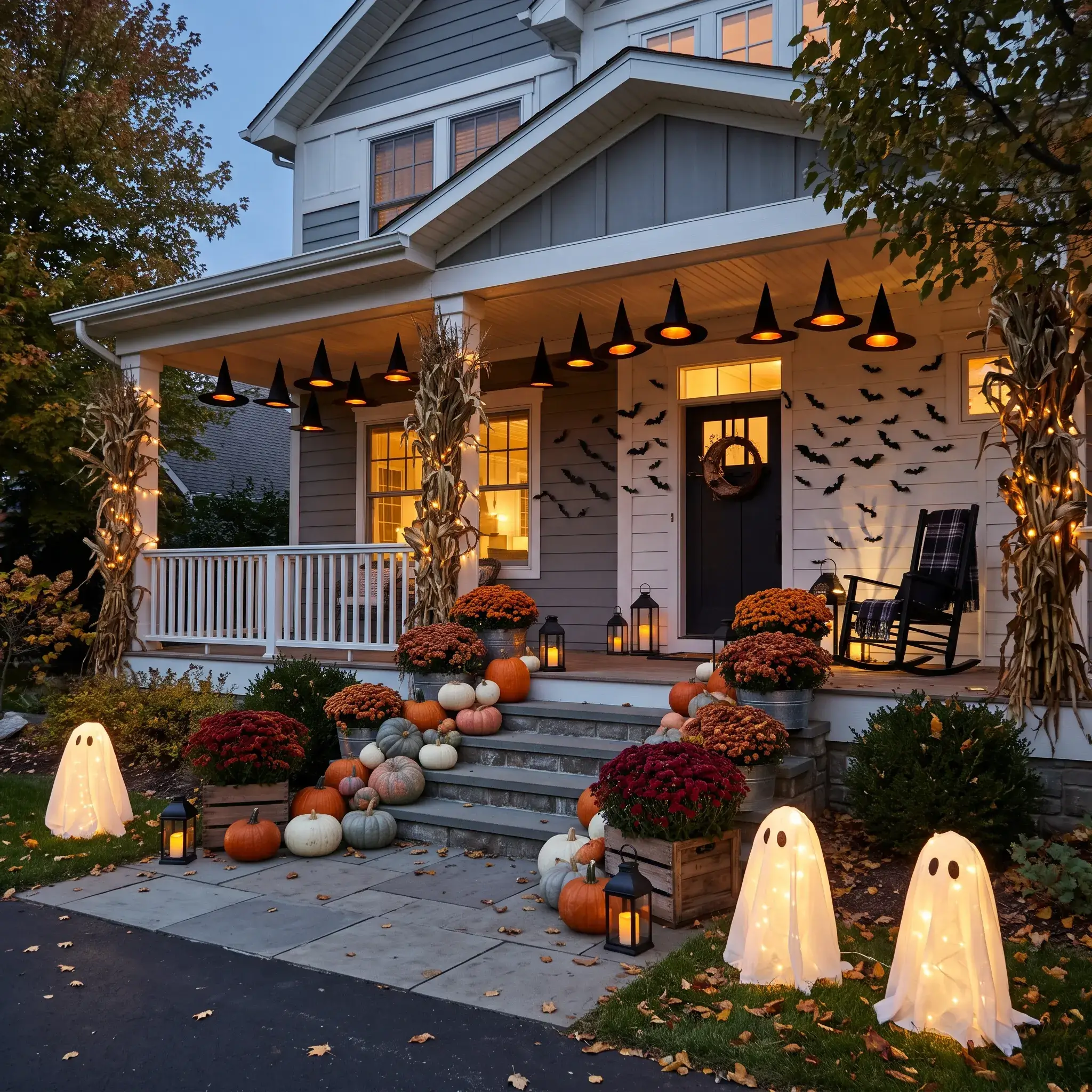 Front Porch Halloween Decor 7 Fall Ideas That Last All Season