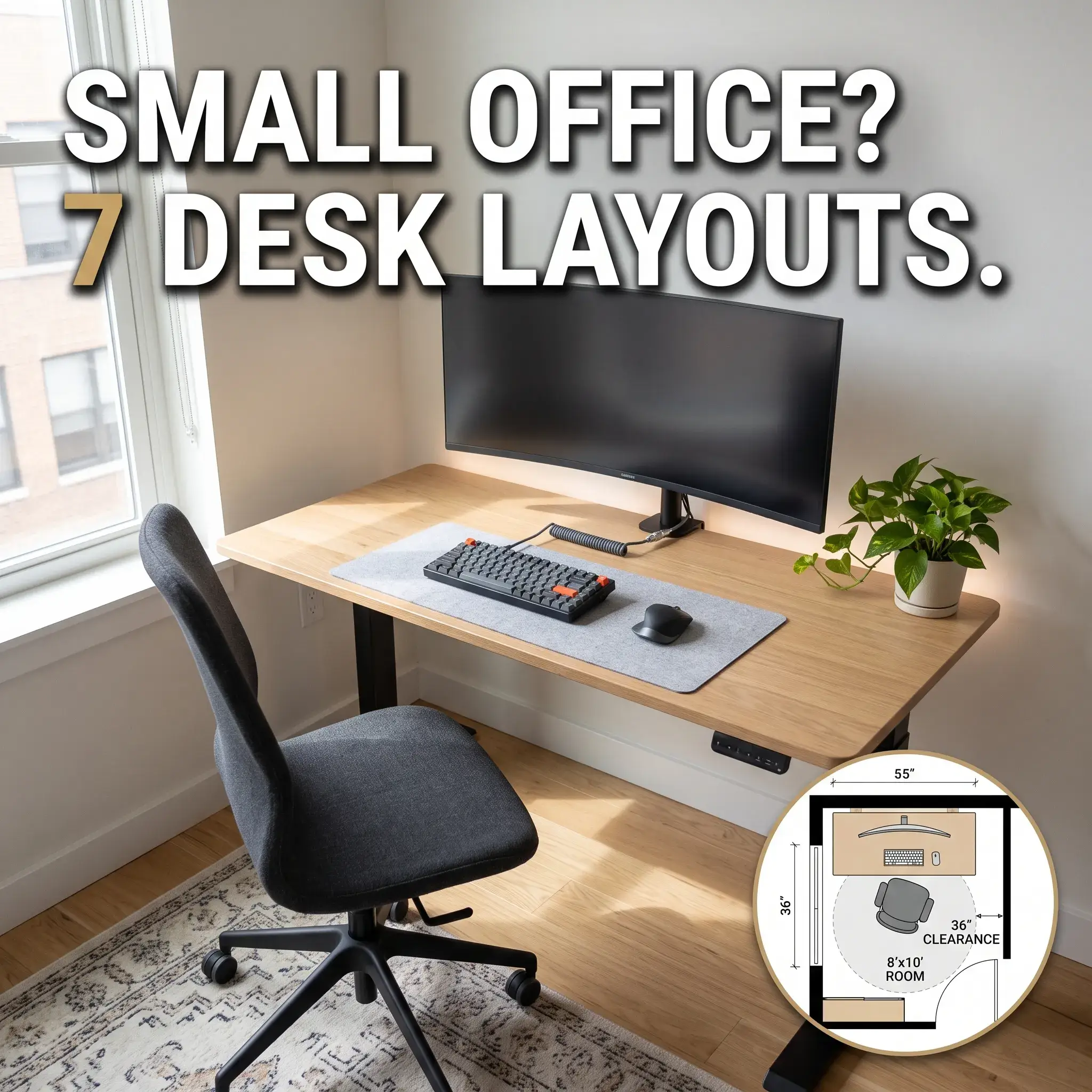 Home Office Desk Space Layout Ideas 7 Space-Tested Floor Plans
