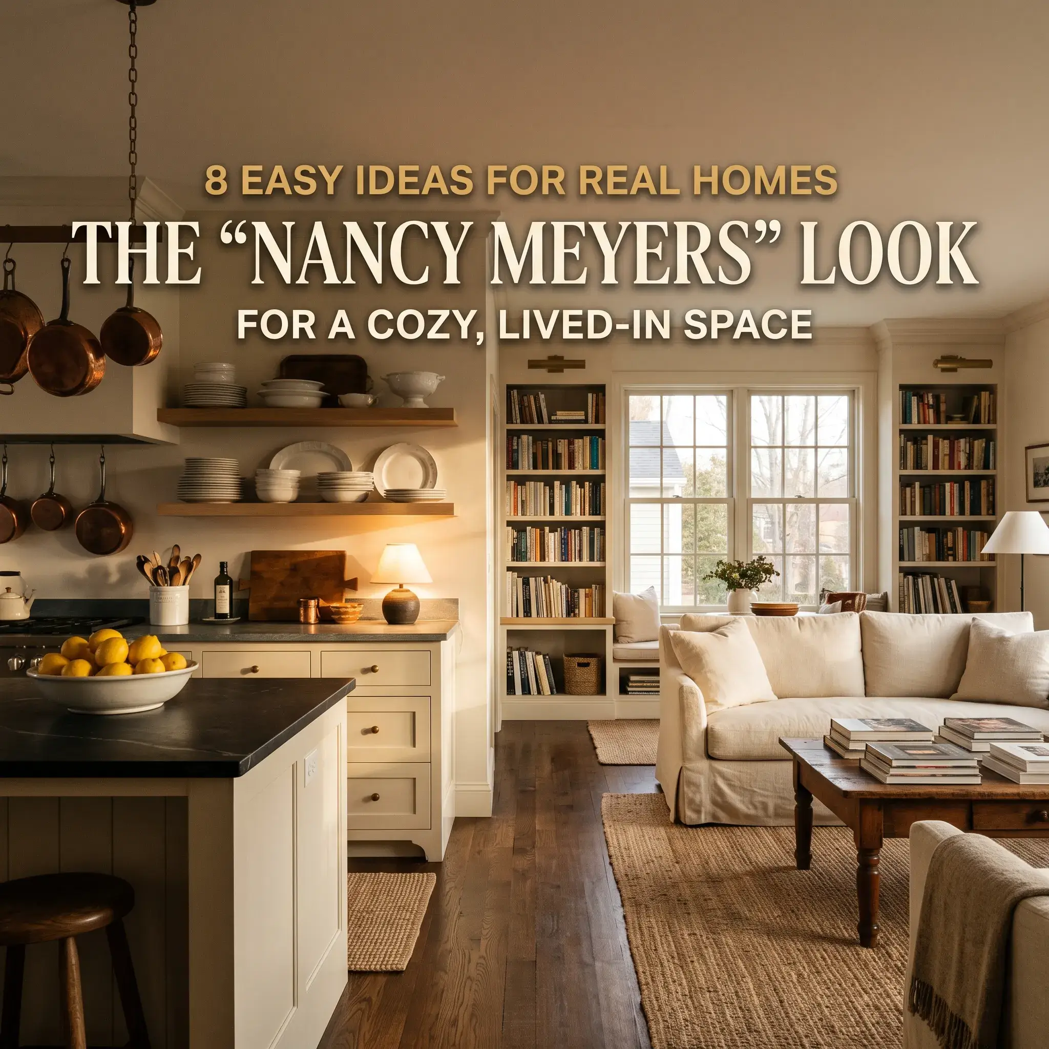 Nancy Meyers Home Decorating Ideas How to Get the Lived-In Look