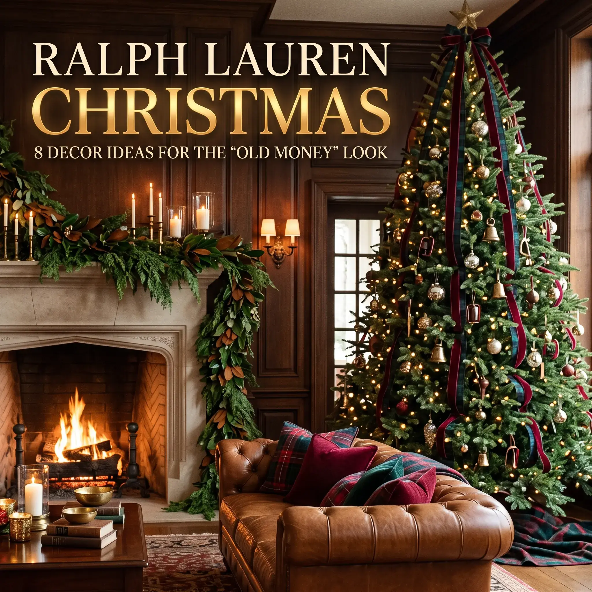Ralph Lauren Christmas Decor Ideas How to Master the Heritage Holiday Look