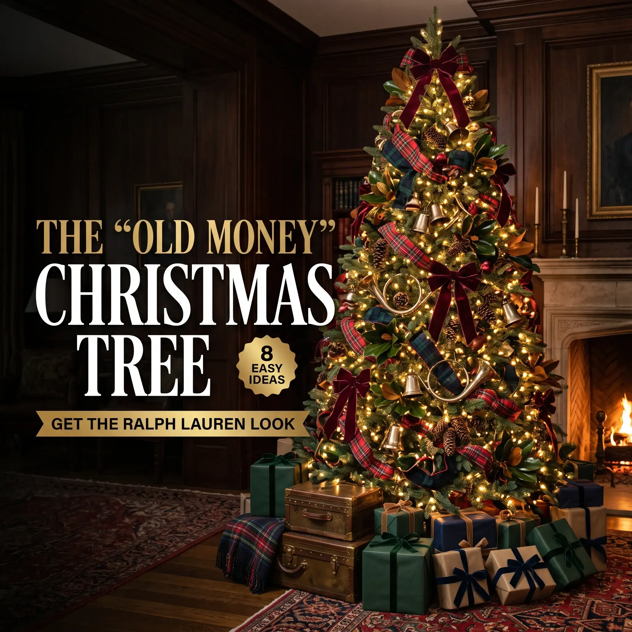 Ralph Lauren Christmas Tree Ideas 8 Ways to Style Classic Holiday Luxury