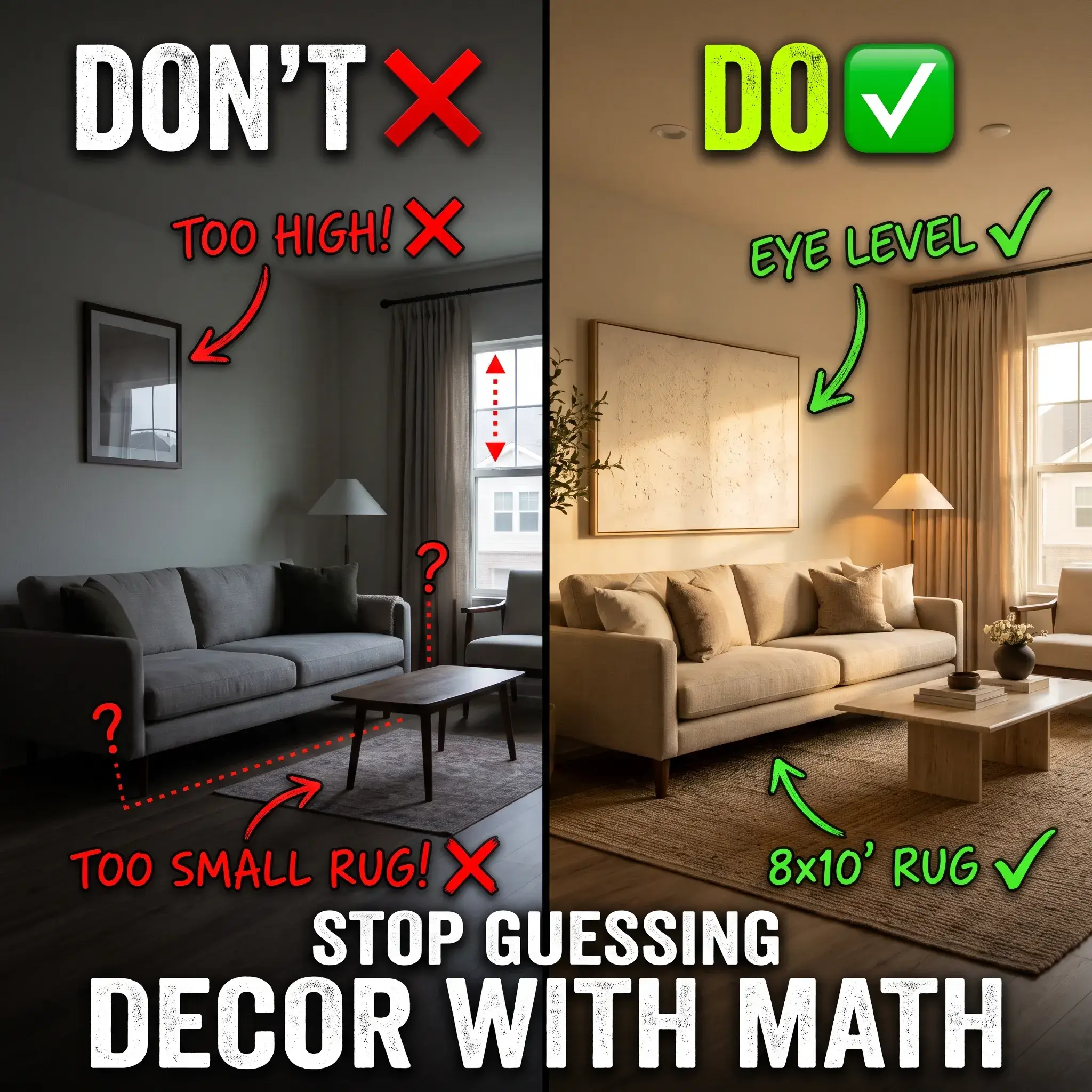Room Decoration Ideas 8 Practical Layouts, Real Setups, and Exact Measurements
