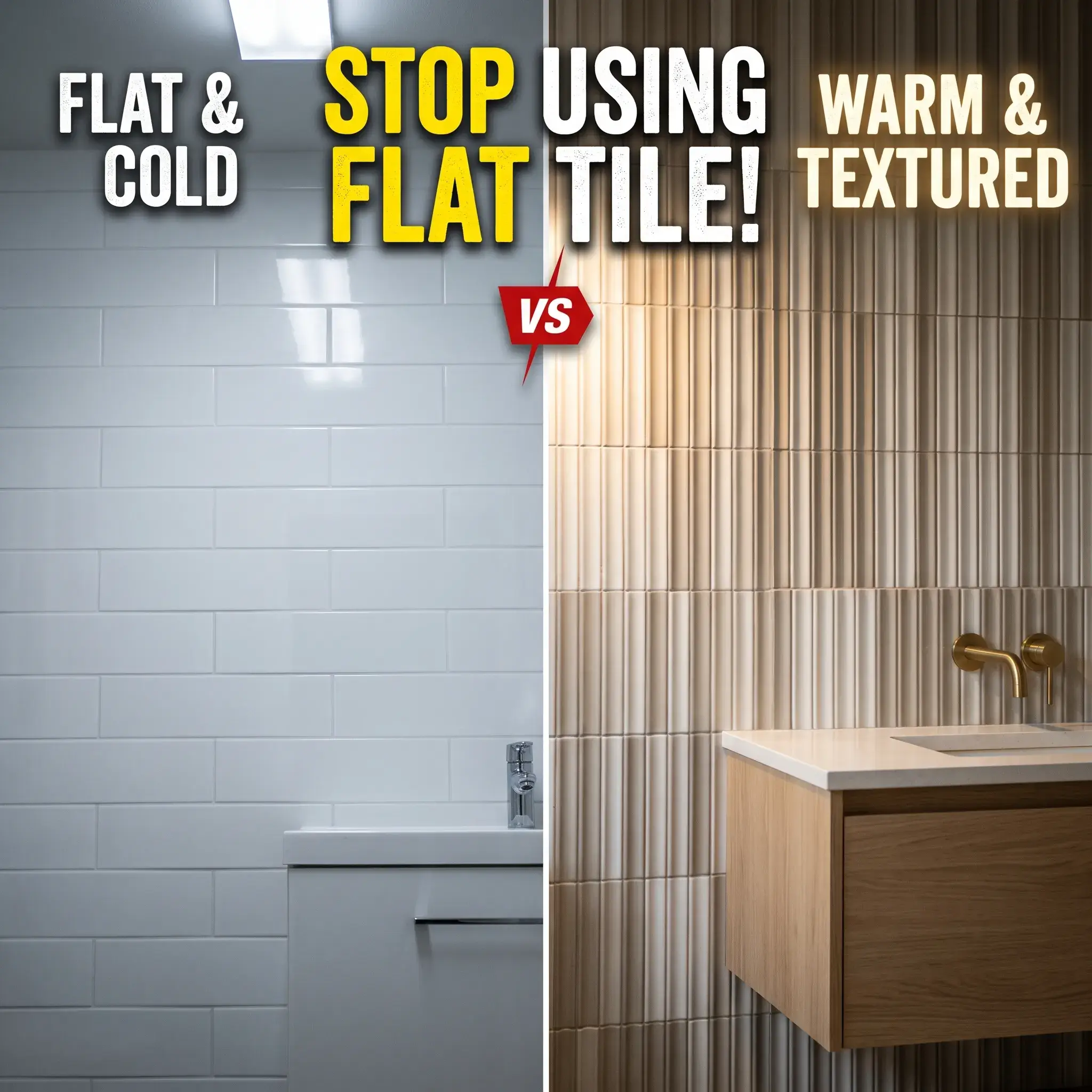 Stop Building Sterile Bathrooms 8 Textured Neutral Tile Ideas That Add Warmth