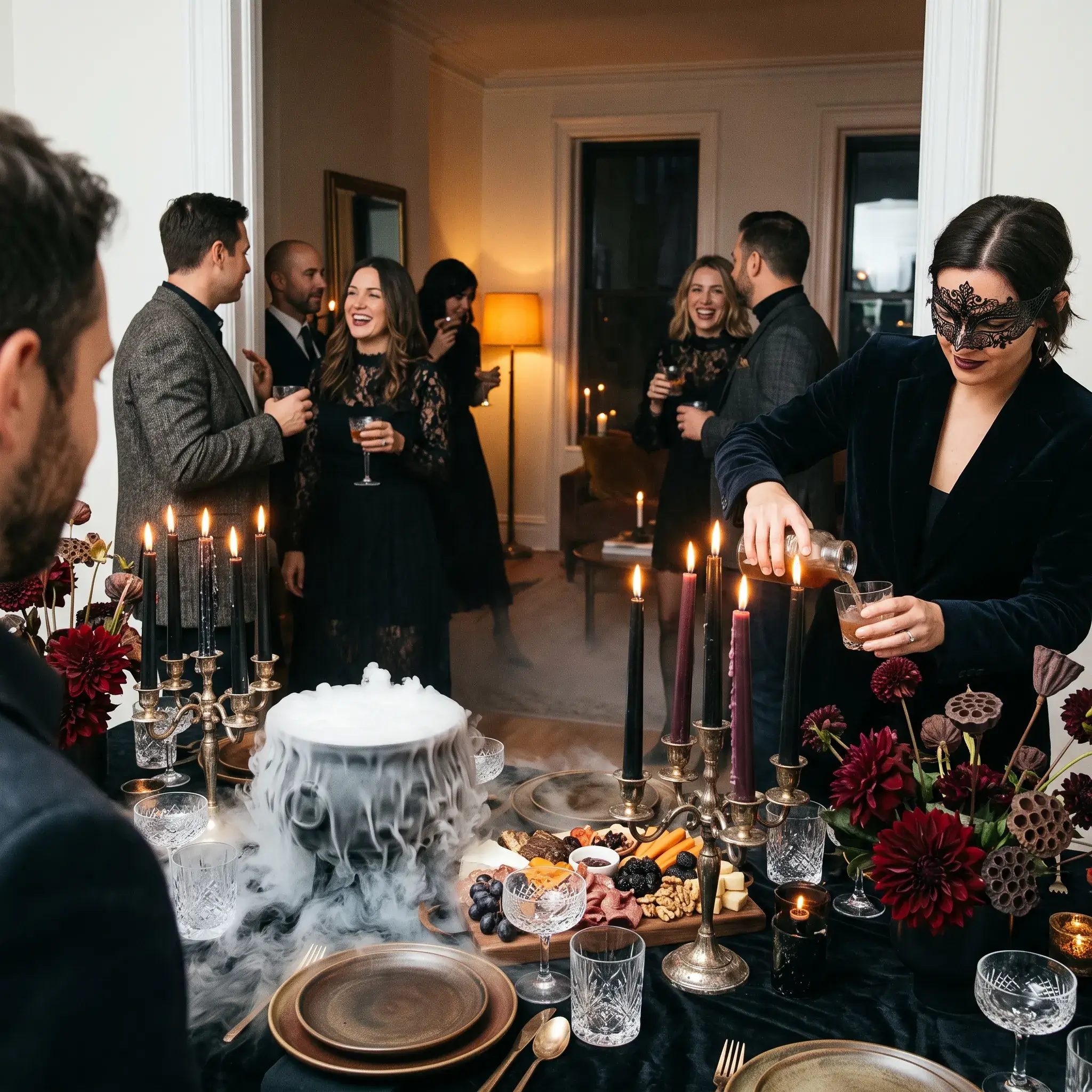 Tired of Tacky Decor 8 Adult Halloween Party Ideas That Feel Truly Grown-Up